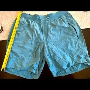 Lululemon men’s athletic shorts in excellent condition. 7” inseam.